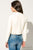 KENZIE Veste en cuir blanche