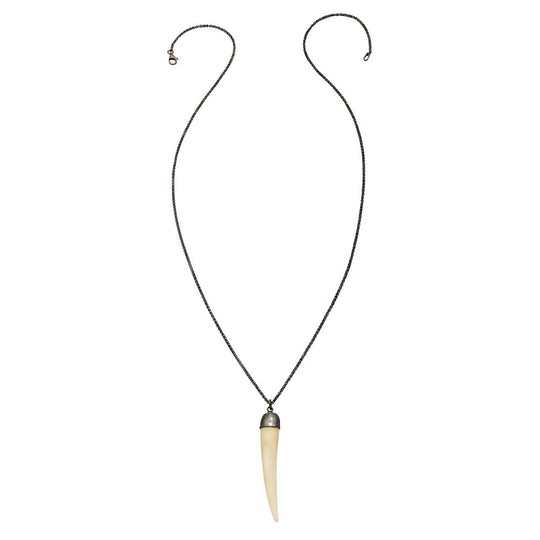 Kiss Necklace - White Tusk