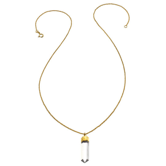 Kiss Necklace - Crystal Quartz Point