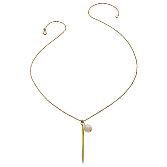 Heather Hawkins - Kiss Necklace - Dagger & Pearl