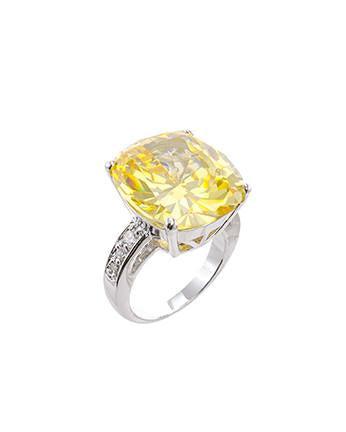 Cushion Cut Statement Ring