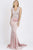 Baccio Couture - Kate Caviar Velvet Rose In Pink
