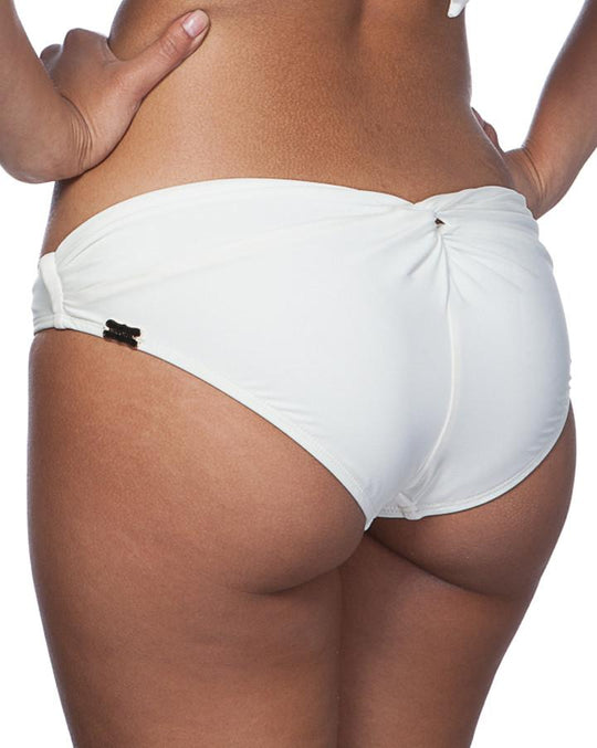 Retro Knotty Bikini Bottom Crema