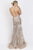 Baccio Couture - Kony Sequin In Neutral And Silver