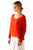 Korcula Blouse | Fire Orange