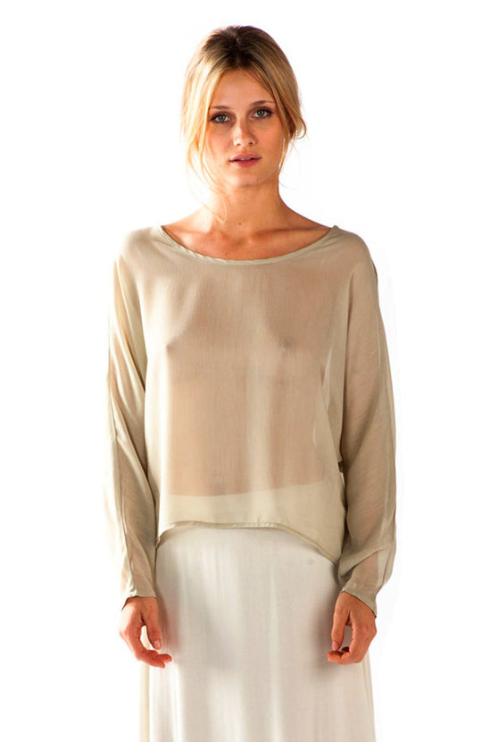 Korcula Blouse | Paisley Green