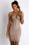 Baccio Couture - Kylie Metallic Painted in Gray
