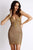 Baccio Couture - Kylie Metallic Painted in Gold