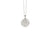 Signature Logo Diamond Pendant in 18k White Gold