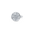 Signature Logo Ring Diamond Ring 18k White Gold