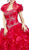 Ruffled Sweetheart Ballgown with Bolero