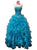 Ruffled Sweetheart Ballgown with Bolero