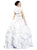 Embellished Ballgown with Puff Sleeve Bolero