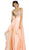 Jewel Embellished Layered Chiffon Prom Dress