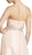 Plunge Sweetheart Neckline Strapless A-Line Prom Dress