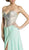 Fully Beaded Bodice A-Line Prom Dress