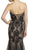 Long Embellished Strapless Mermaid Evening Dress