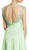 Bedazzled Illusion A-line Evening Dress