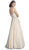Sparkly Strapless Corset Back Evening Gown