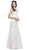 Cut out Back Lace Wedding Dress