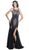 Sparkly Beaded Mermaid Evening Gown