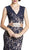 Sleeveless Long Lace Dress with Satin Ribbon