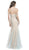 Enchanting Beaded Strapless Trumpet Prom Dress