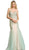 Enchanting Beaded Strapless Trumpet Prom Dress