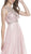 Long A-Line Embellished Prom Dress