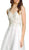 Illusion Back Long A-Line Prom Dress