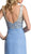 Iridescent Long Sheath Evening Dress