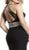 Embellished Back Cutout Evening Dress