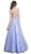 Embellished Illusion Jewel Evening Gown
