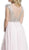 Crystal Embellished A-Line Evening Dress