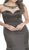 Sheer Fitted Trumpet Evening Gown