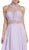 Embellished Halter Neck A-line Prom Dress