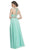 Embellished Halter Neck A-line Prom Dress
