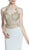 Gilded Illusion Bateau Sheath Prom Dress