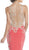 Dazzling Illusion Halter Prom Dress