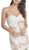 Strapless Embellished Fitted Prom Dress