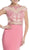 Embellished Cap Sleeve Fitted Prom Dress