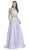 Embellished Halter Neck Evening Ballgown