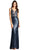 Sequined Sweetheart Sheath Evening Dress