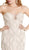 Embellished Strapless Trumpet Prom Dress