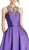 Bedazzled Halter Neck Evening Ballgown