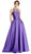 Bedazzled Halter Neck Evening Ballgown