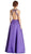 Bedazzled Halter Neck Evening Ballgown