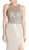 Glittering Halter Neck Sheath Evening Dress