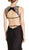 Embellished Jewel Neck Mermaid Evening Dress