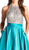 Dazzling Sleeveless Halter Neck Evening Ballgown